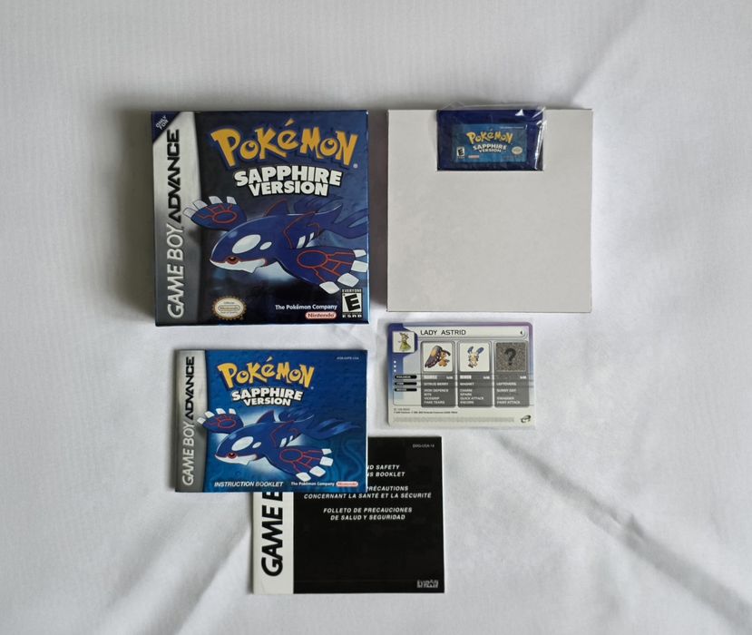 Pokemon Sapphire Nintendo GBA