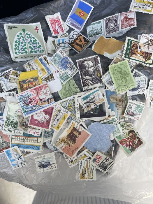 Colecao de Selos Diversos e Raros  - Vintage