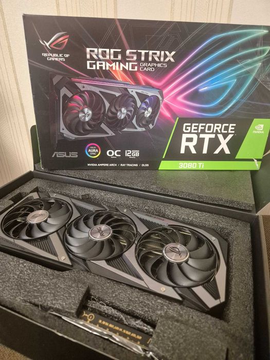Відеокарти Asus ROG Strix RTX 3080 Ti - купити на OLX.ua