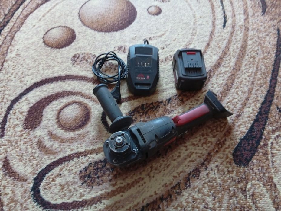 Болгарка УШМ акумуляторна Віталас профі (безщіткова)