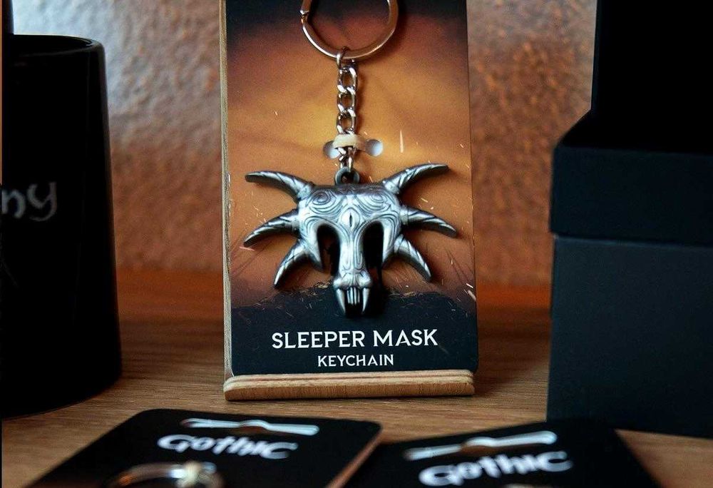 Gothic Medalion Śniący Piranha Bytes THQ Nordic Brelok Maska Śniącego Z Gry Oryginalny Nowy