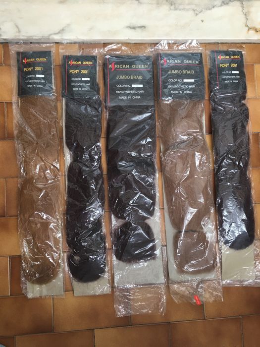 Extensões cabelo novas