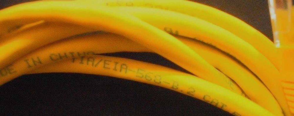 CAT 5 Ethernet Patch Cable 24AWG UTP TIA/EIA 568B.2