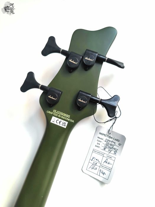 Mint! Jackson X Series Spectra IV Bass Guitar - Army Drab