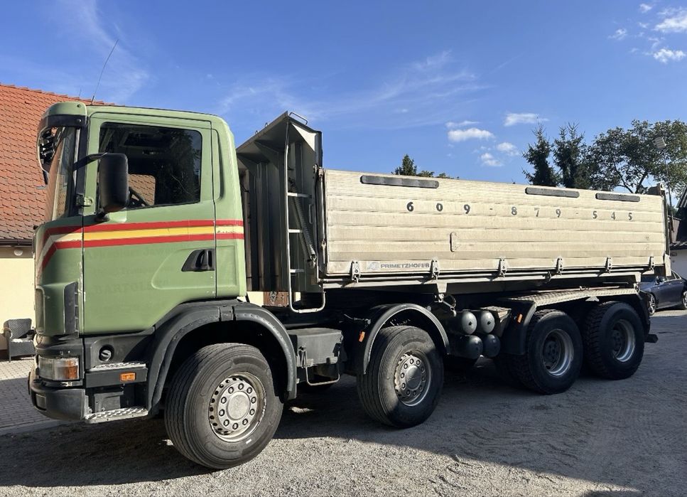 Scania  8x4 trójstronny kiper
