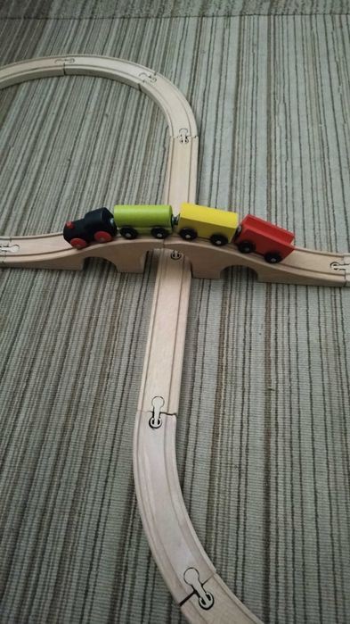 Comboio Madeira Criança