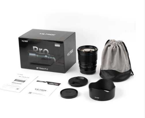 Об'єктив Viltrox Pro 75mm f1.2 для  Sony E-Mount