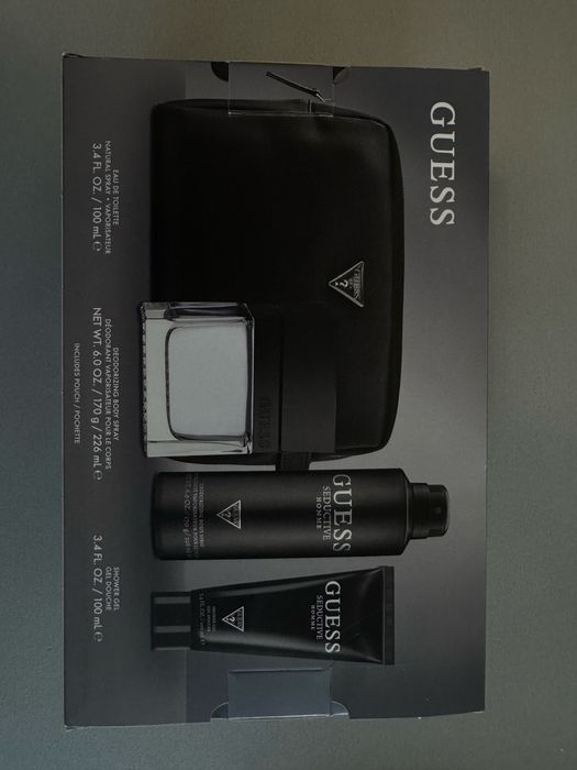 Necessaire com perfume de homem Guess, 100% original