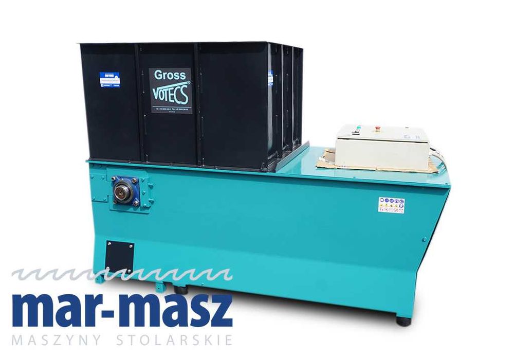 Rębak Rozdrabniacz GAZ 102 szarpak kruszarka do drewna do odpadów tartacznych, 22kW, sito 12mm
