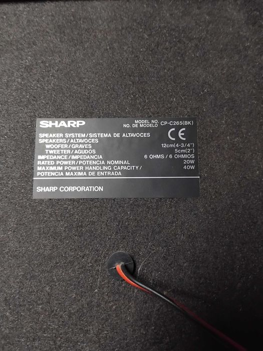 SHARP музыкальный центр
