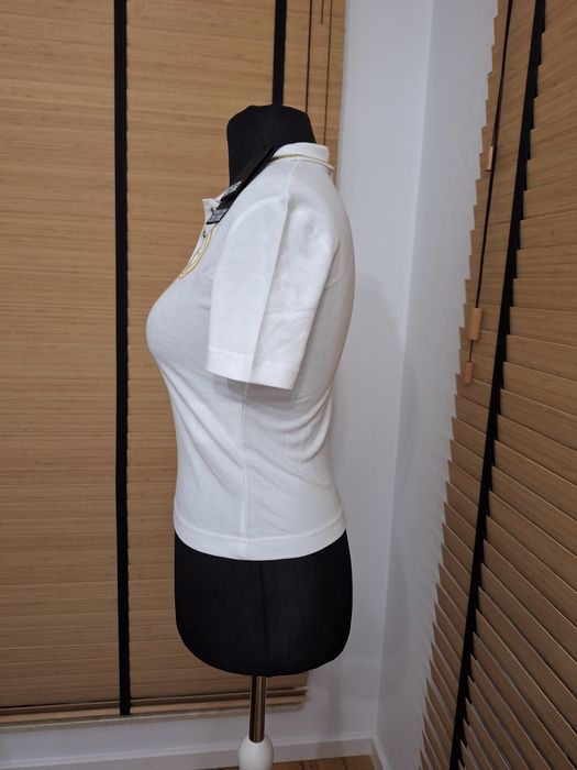 Versace Jeans Couture, damska koszulka polo, r. XS