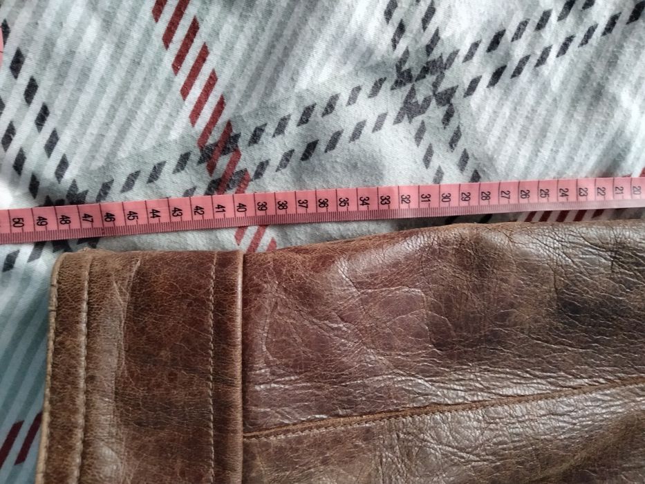 Firmowa skórzana kurtka MILESTONE