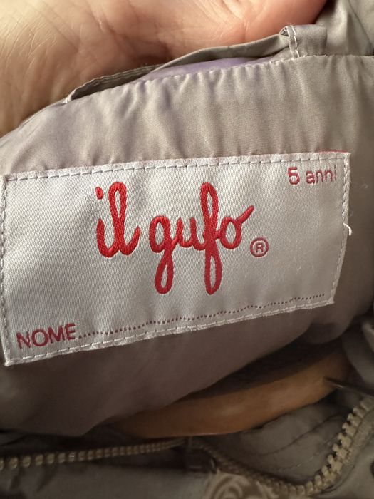 Пальто пуховик куртка il gufo 5-6 лет Италия оригинал