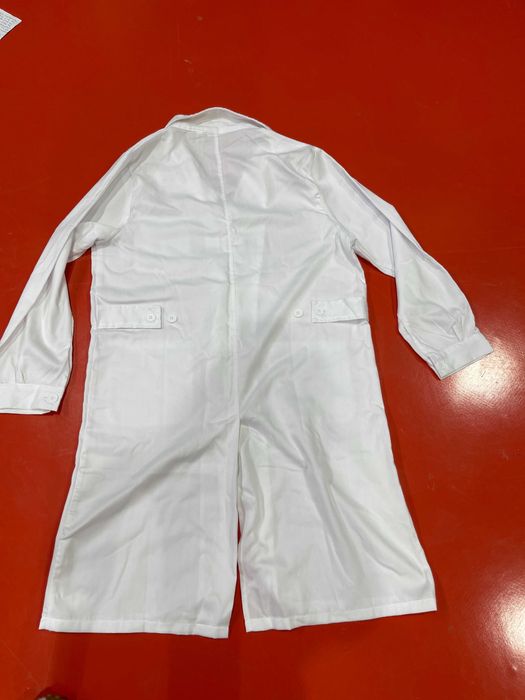 Bata de de trabalho para Homens e Mulheres, Estudantes, branca - M