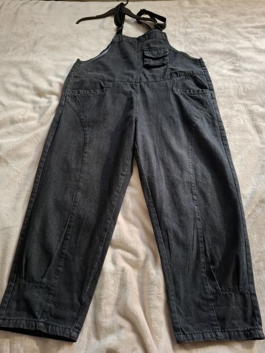 Nowe premium spodnie jeans ogrodniczki XL