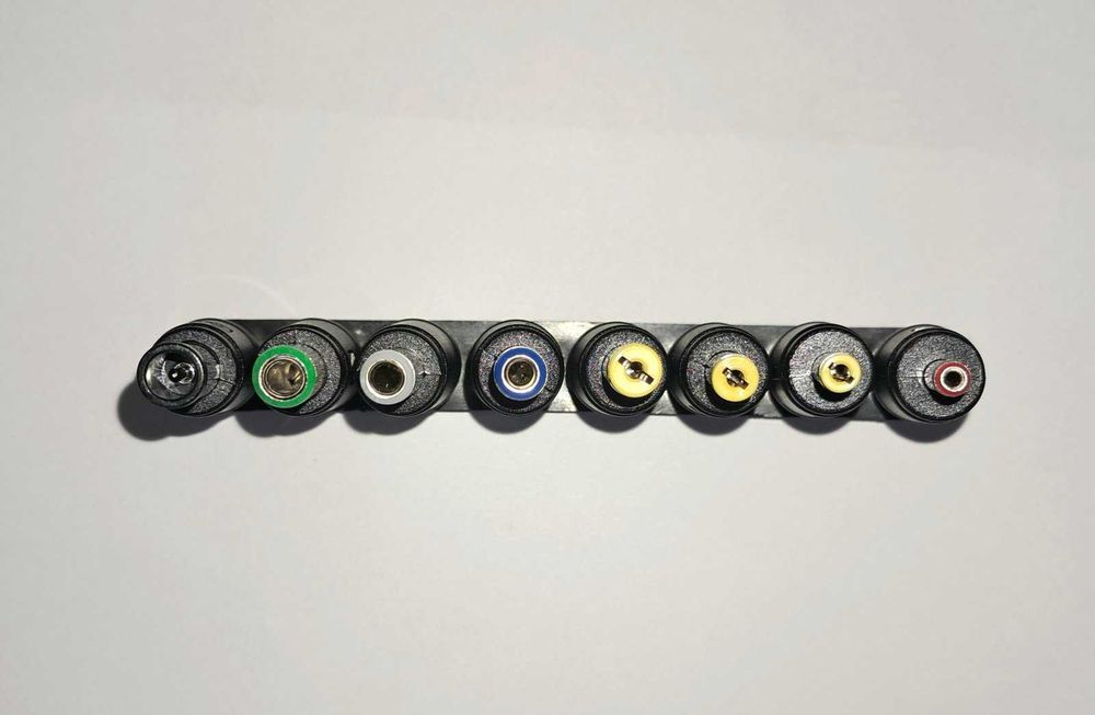 Набір адаптерів перехідників роз'ємів для роутерів/ноутбуків DC5.5x2.1