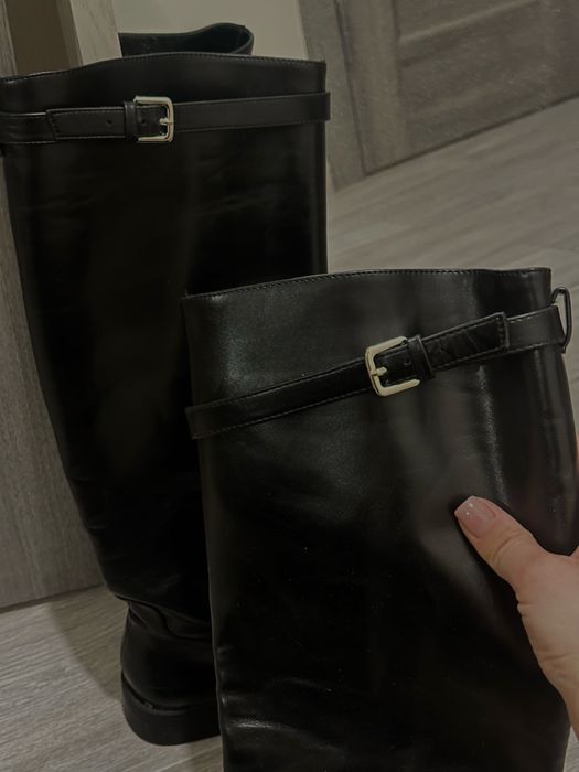 Сапоги, чоботи ZARA, труби