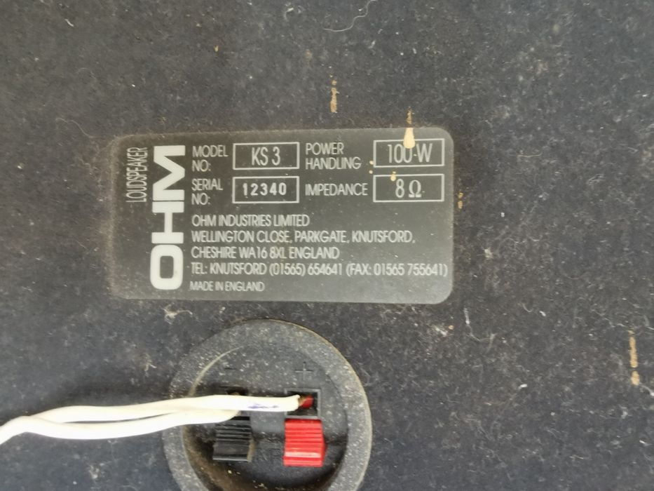 Sistema de som OHM 600 watts