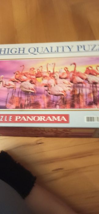 Puzzle 1000 elementów flamingi