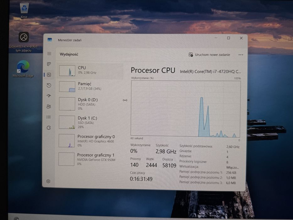 Asus N551J i7 GTX950M