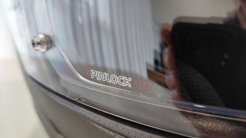 Capacete mota HJC i90, com intercomunicador e pinLock, como novo, L