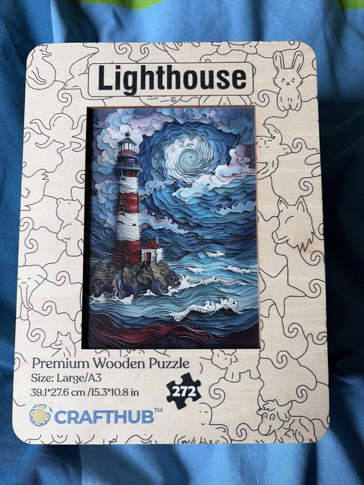 Lihthouse puzzle drewniane 272