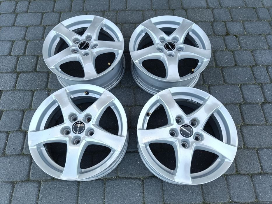 Felgi15 Borbet 5*112 VW Audi Skoda stan bdb kpl