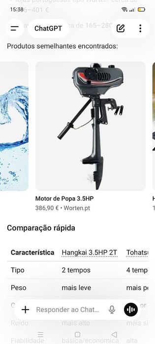 Motor Barco 299€. Oportunidade