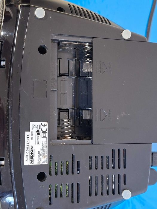 Aparelhagem Rádio + CD + Cassetes, entrada USB e SD Card, dá um som fantástico