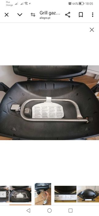Grill gazowy turystyczny WEBER Q 1000