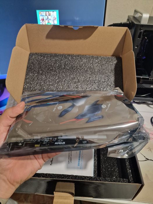 Placa gráfica MLLSE Rx 580 8gb - Nova