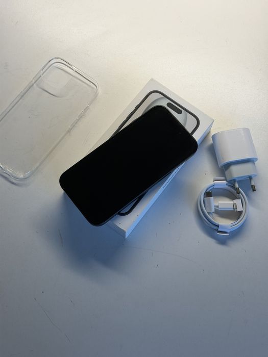 iPhone 15 128gb czarny bateria 100% komplet