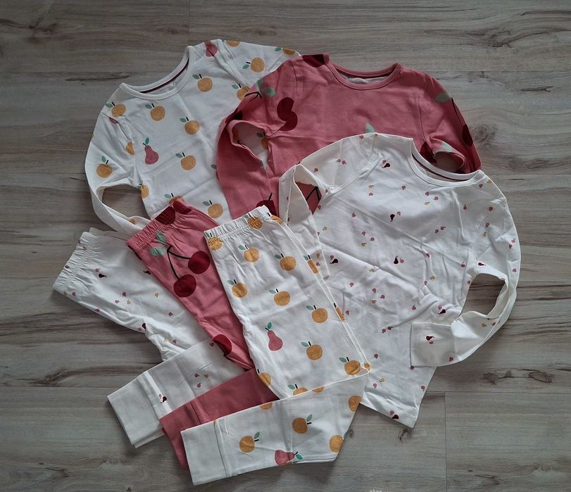 3 pack piżam George 5-6 lat / 110-116cm Sweet fruits