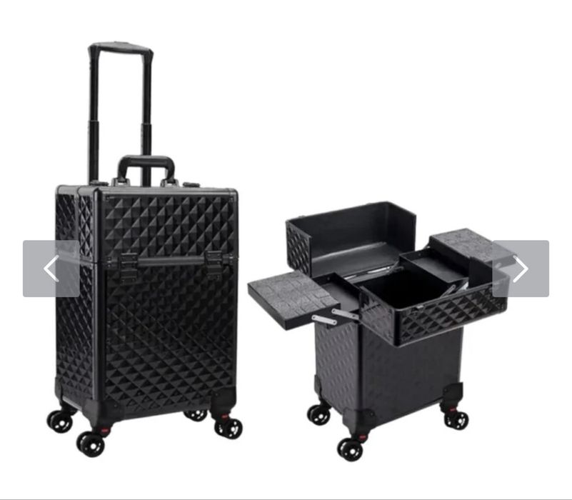 Kufer kosmetyczny na kółkach