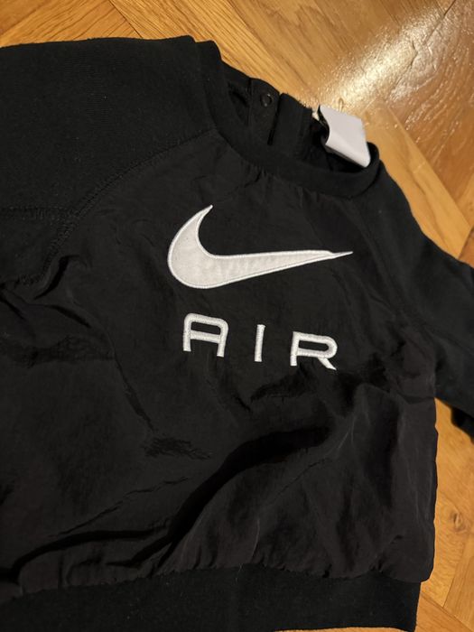 NIKE AIR Zestaw bluza i spodnie dresowe czarne rozmiar 74/80