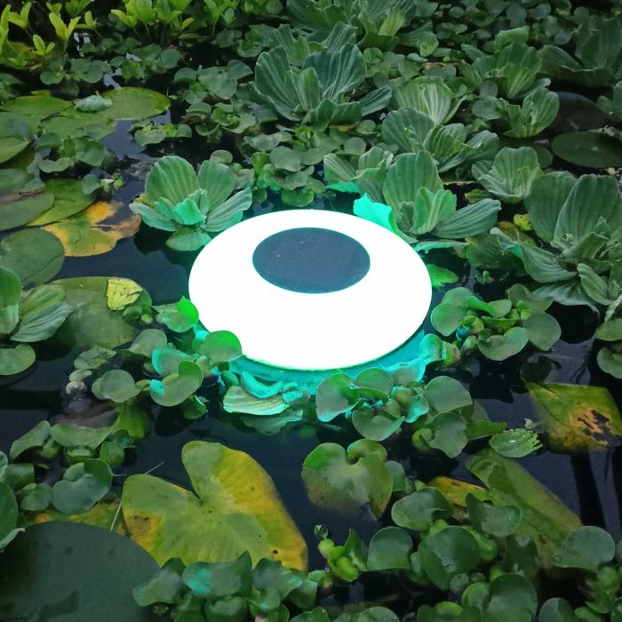Lampa solarna led ufo śr.33cm pływająca do oczka, stawu, basenu