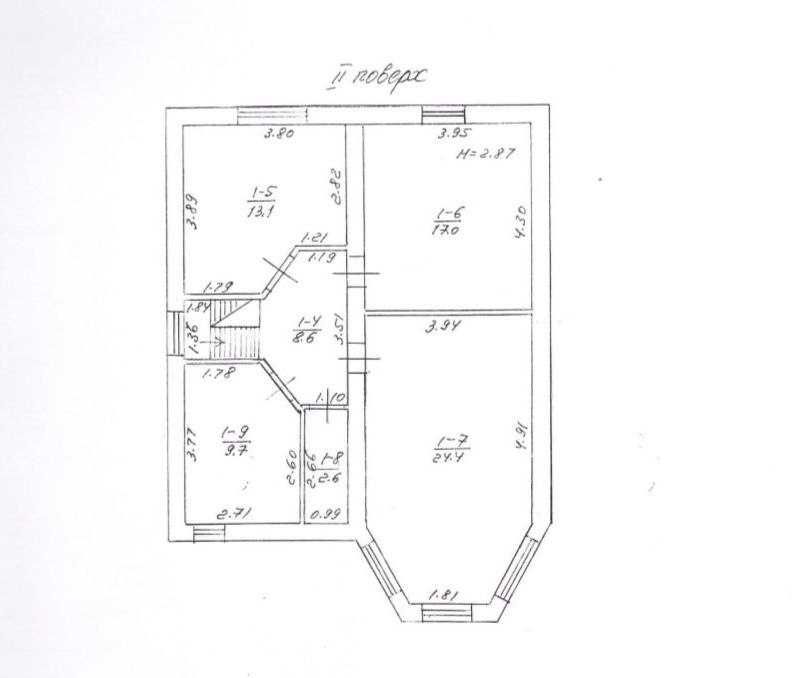 Будинок коробка Нерубайське - Наті, пров.Каменярів 2поверхи з гаражем