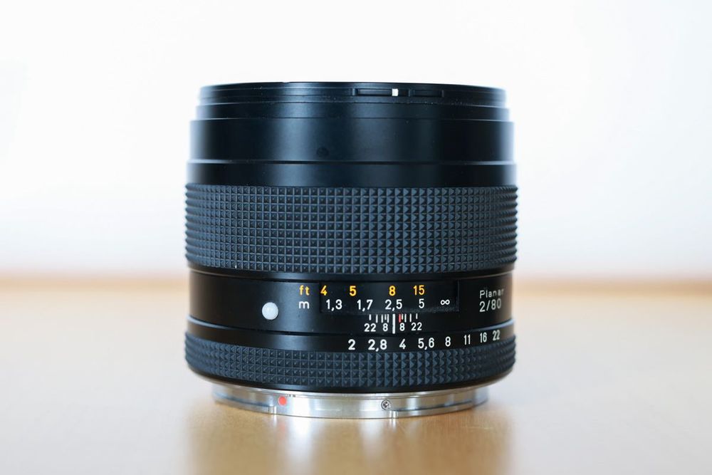 Contax Carl Zeiss Planar T 80mm F2