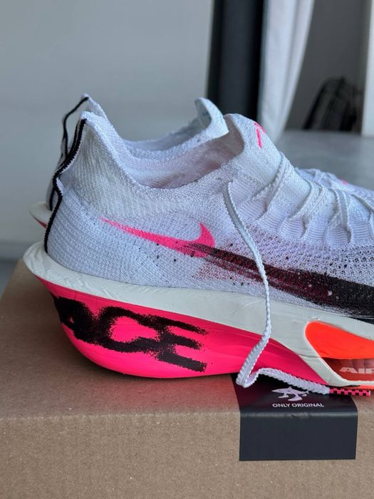 Оригинал Nike Air Zoom Alphafly Next% 3 Pick Up The Pace (IM6673 100) оригінальні чоловічі кросівки для бігу найк альфафлай