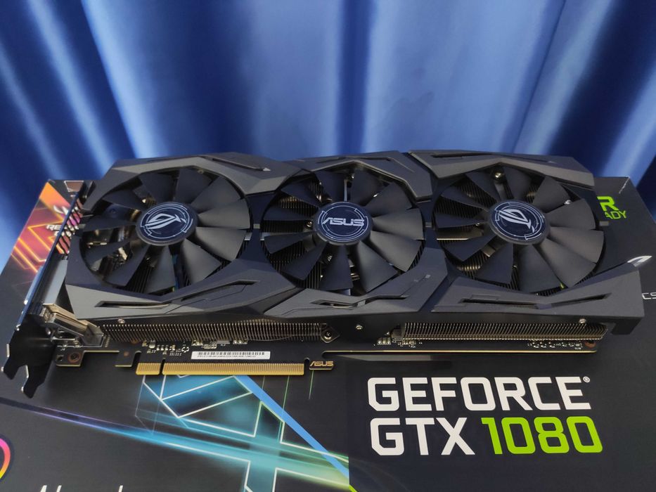 Відеокарта Asus GeForce GTX 1080 ROG Strix 8GB