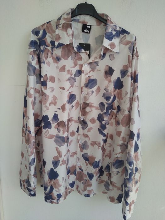 Camisa estampada com padrão, original - Tamanho XXL- Nova!
