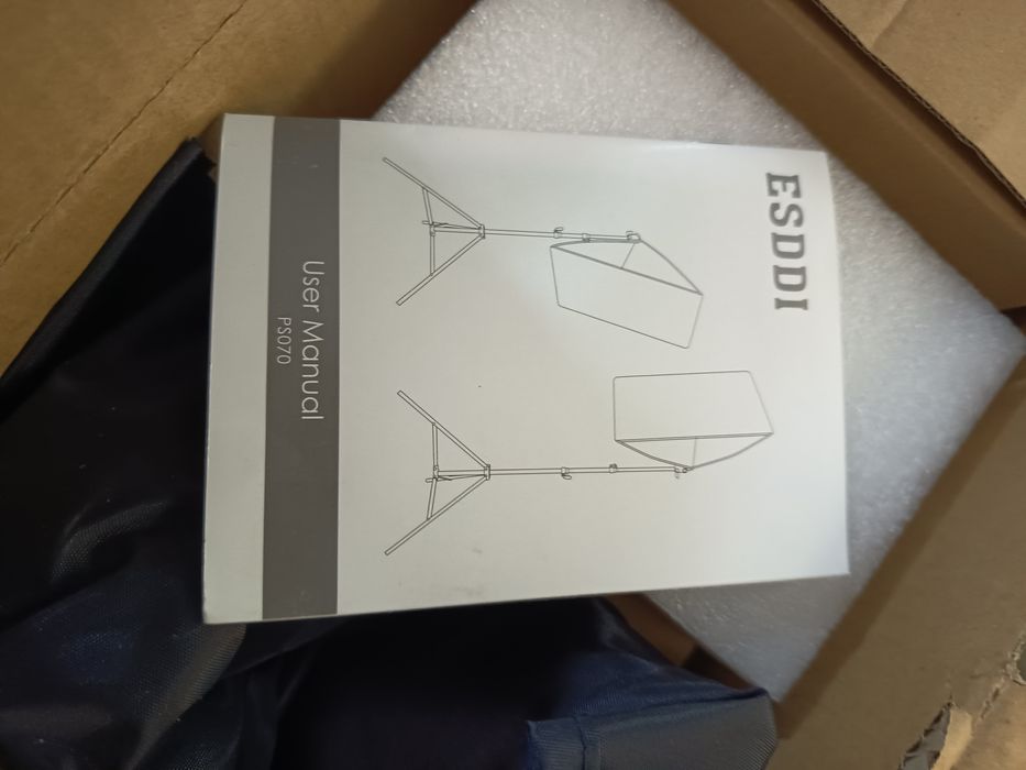 ESDDI S070 KIT Estudio softbox 2 un. Novo na caixa.. oferta tela verde