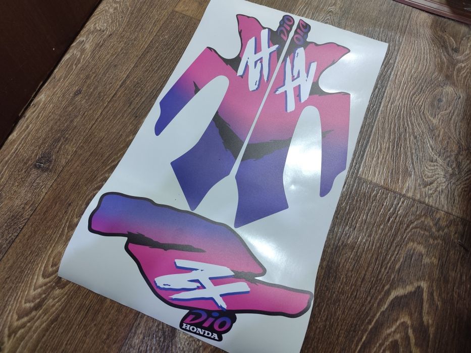 YZさん専用 наклейки хонда zx - Купити запчастини для транспорту БУ та нові