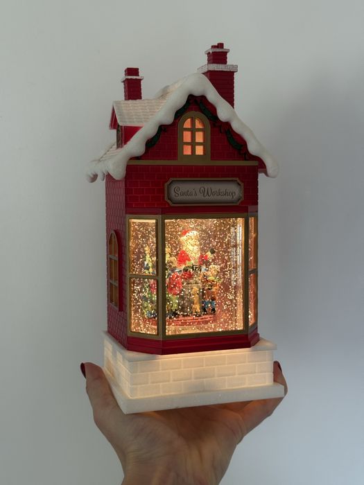 Музична різдвяна хатинка / Новорічний декор