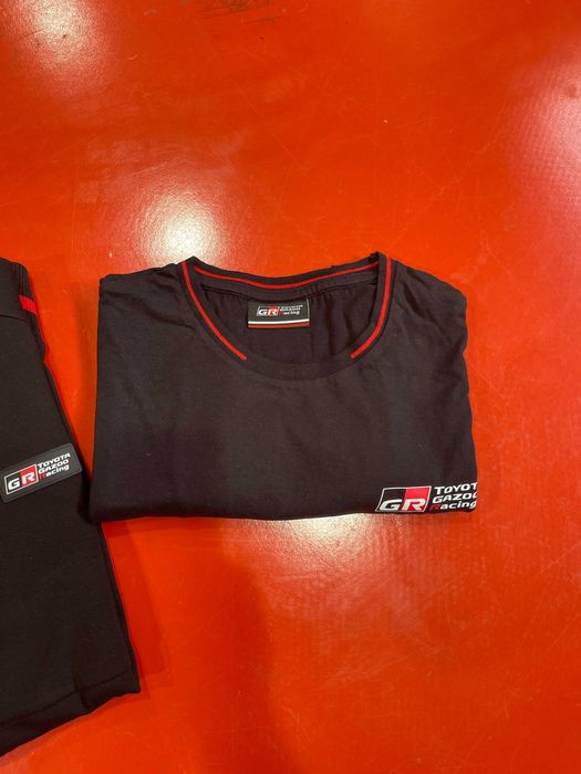 T-shirt Toyota Gazoo Racing preta -M