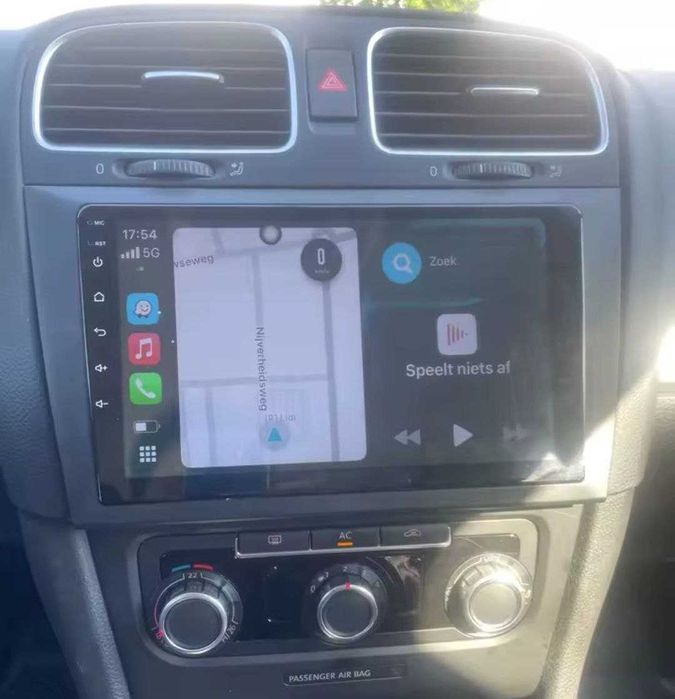 Android Магнітола Mekede VW Volkswagen Golf 6 CarPlay GPS WiFi USB
