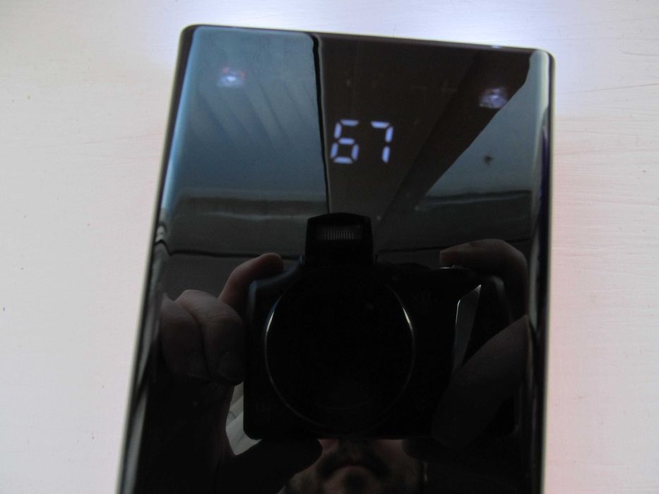 Внешний аккумулятор Power bank с кабелями для зарядки 10000мАч