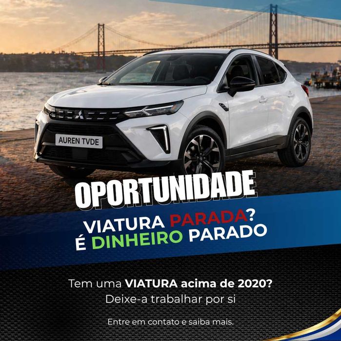 Tem um carro 2020 ou mais recente? Rentabilize-o connosco