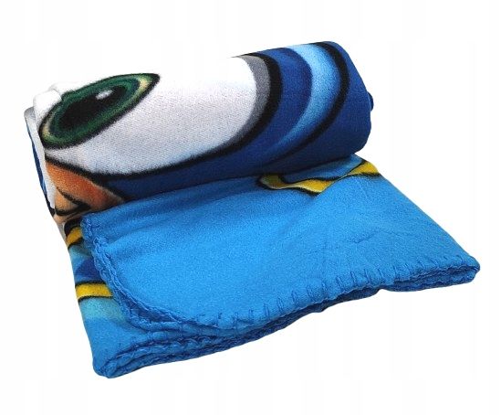 Kocyk 100x140cm Niebieski SONIC Koc sonik