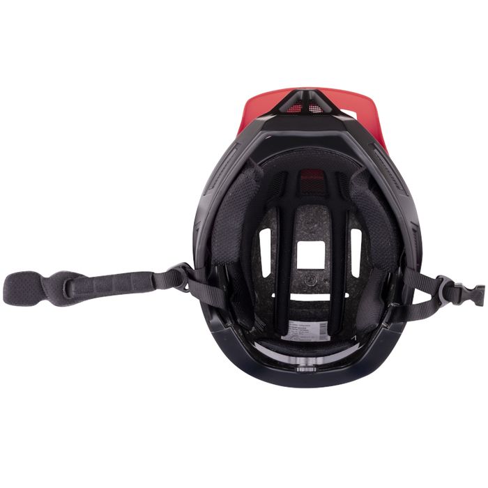 Kask Rowerowy Dziecięcy Full Face Force Drop Czerwono-Czarny L/Xl